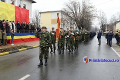 Parada militara Ziua Nationla a Romaniei la Tecuci 2017